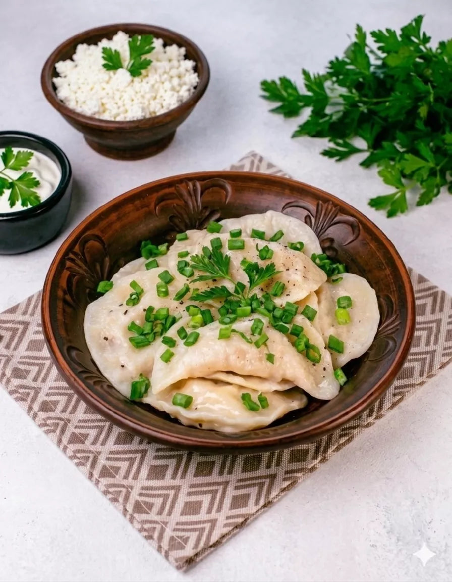 Varenyky with Salty Cheese