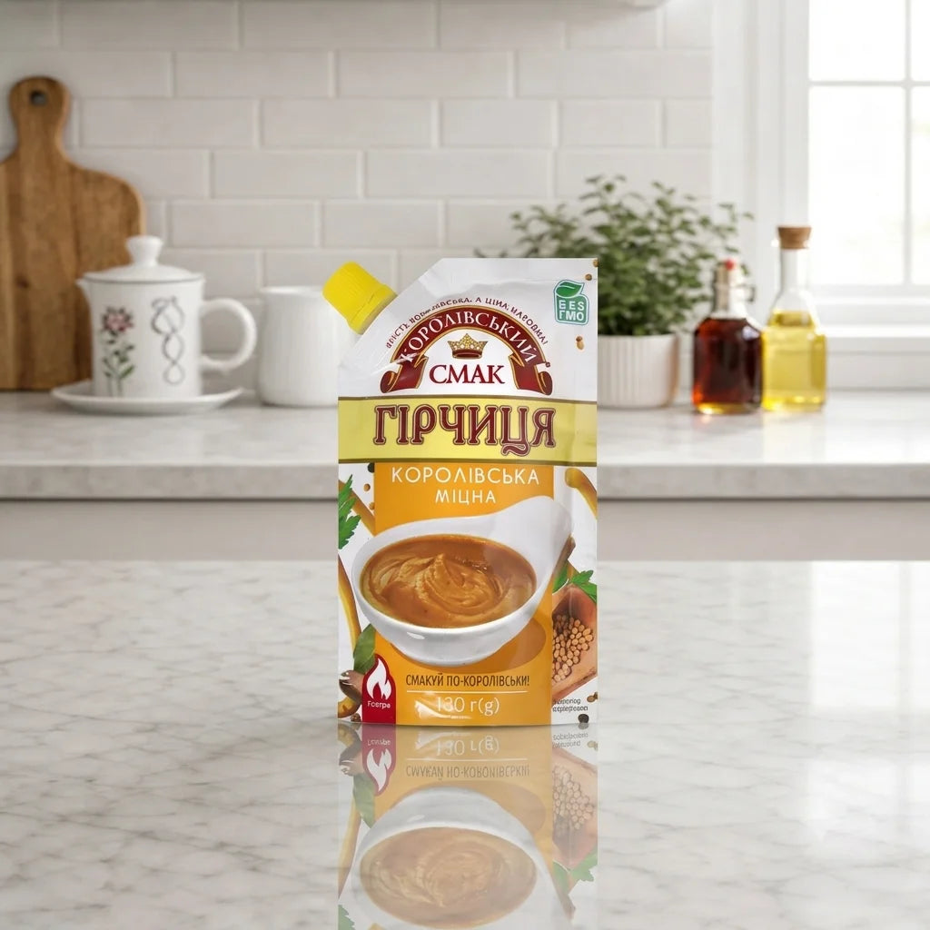 Korolivskyi Smak Strong Mustard 130g