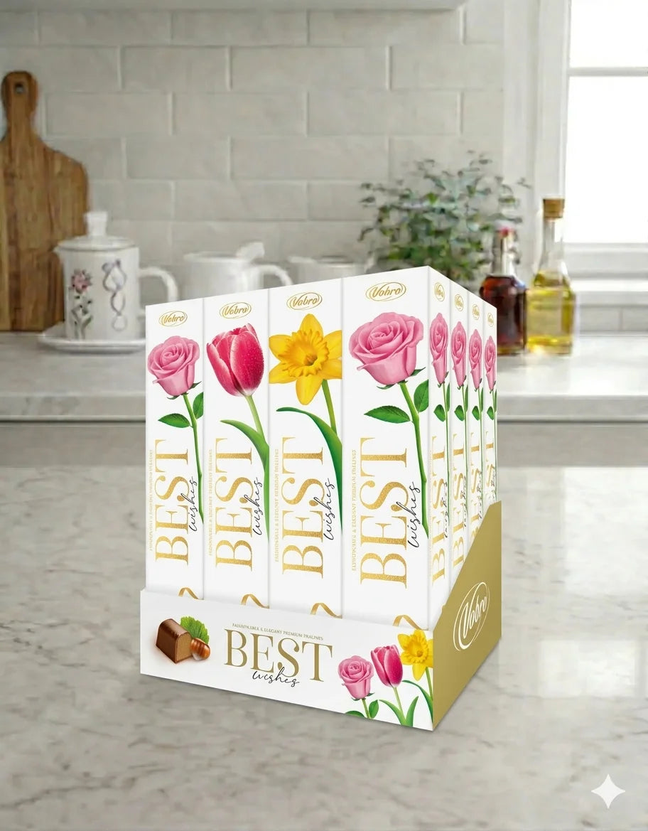 Цукерки Choco Party “Best Wishes” VOBRO 75 г