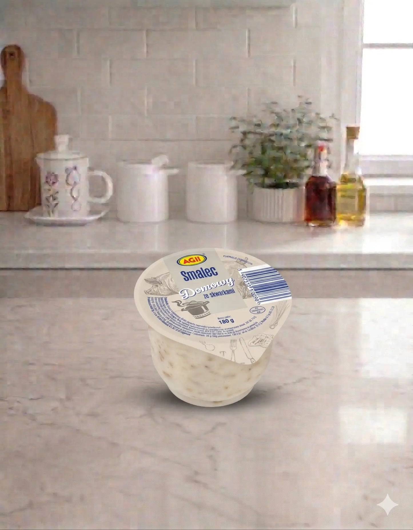 Lard with Garlic and Onion AGII 180g