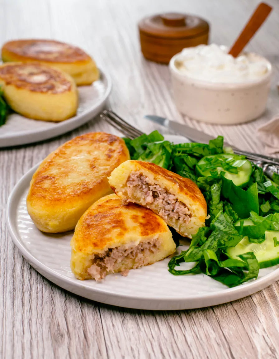 Potato Zrazy with Meat