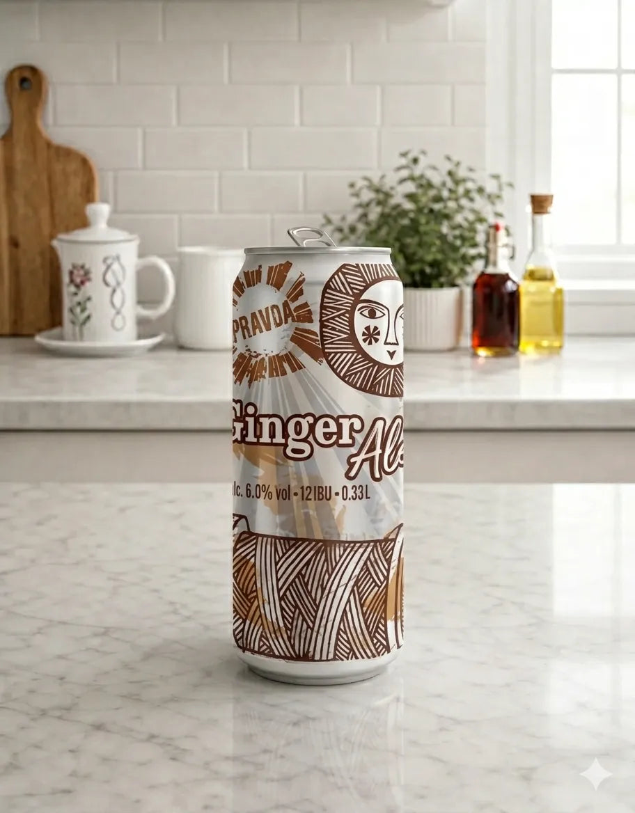 Pravda Ginger Ale, 330ml