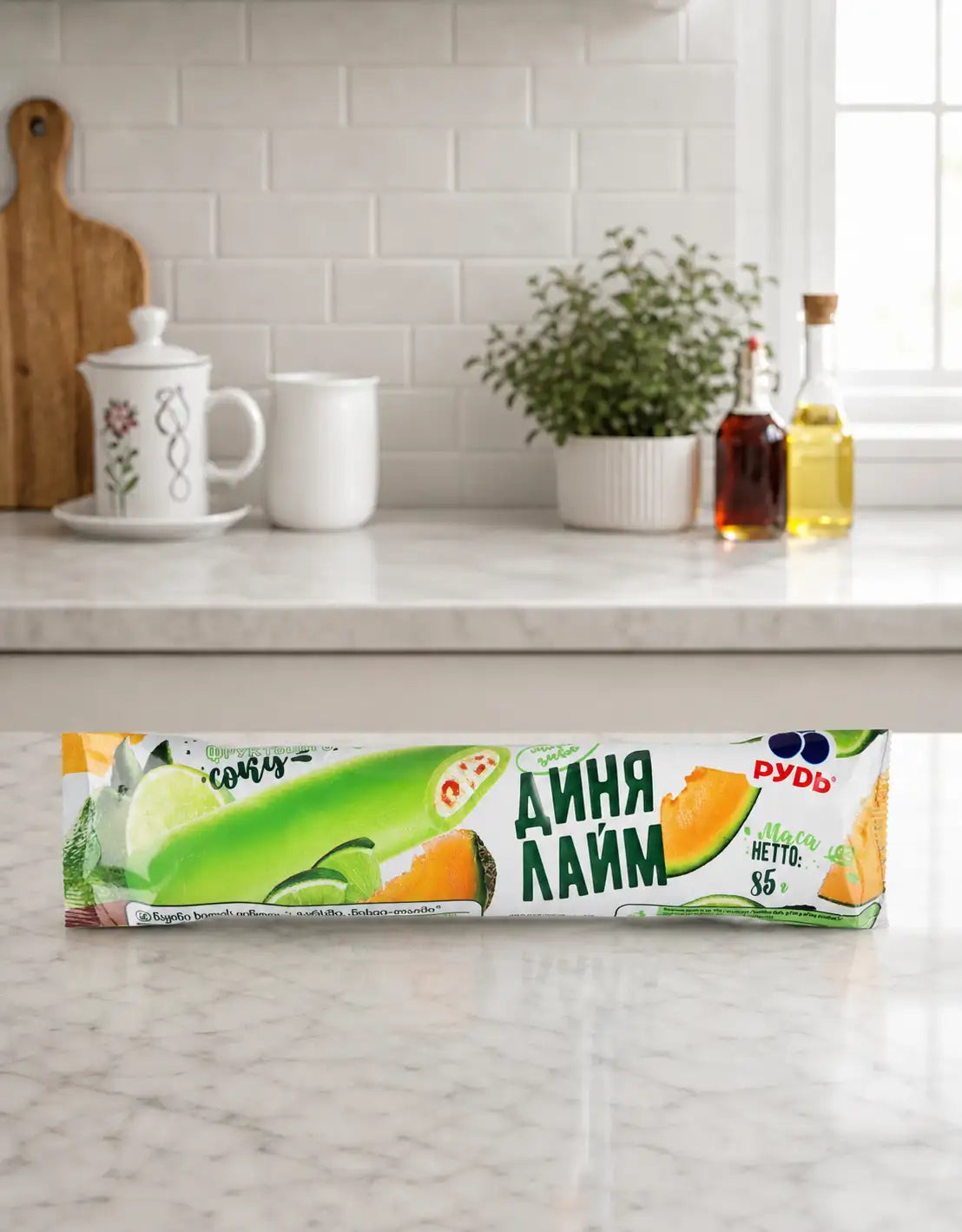 Морозиво Рудь фруктове ДИНЯ та ЛАЙМ 85г