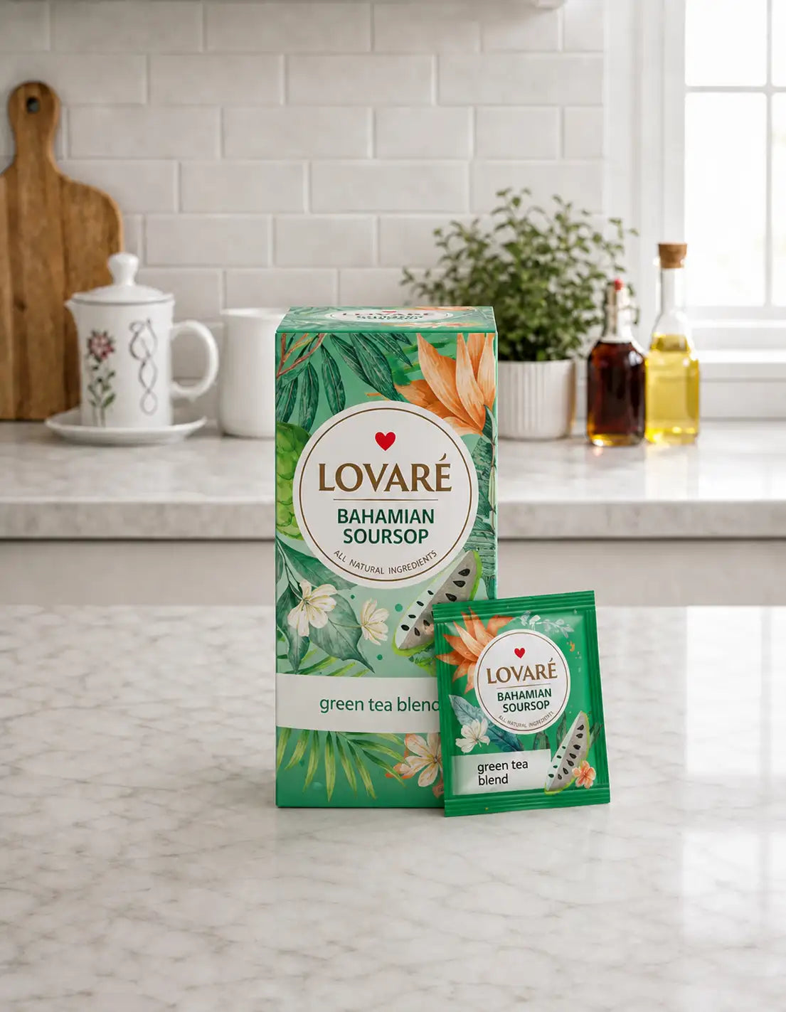 Чай Bahamian Soursop Lovare 24 пакетики 48 г