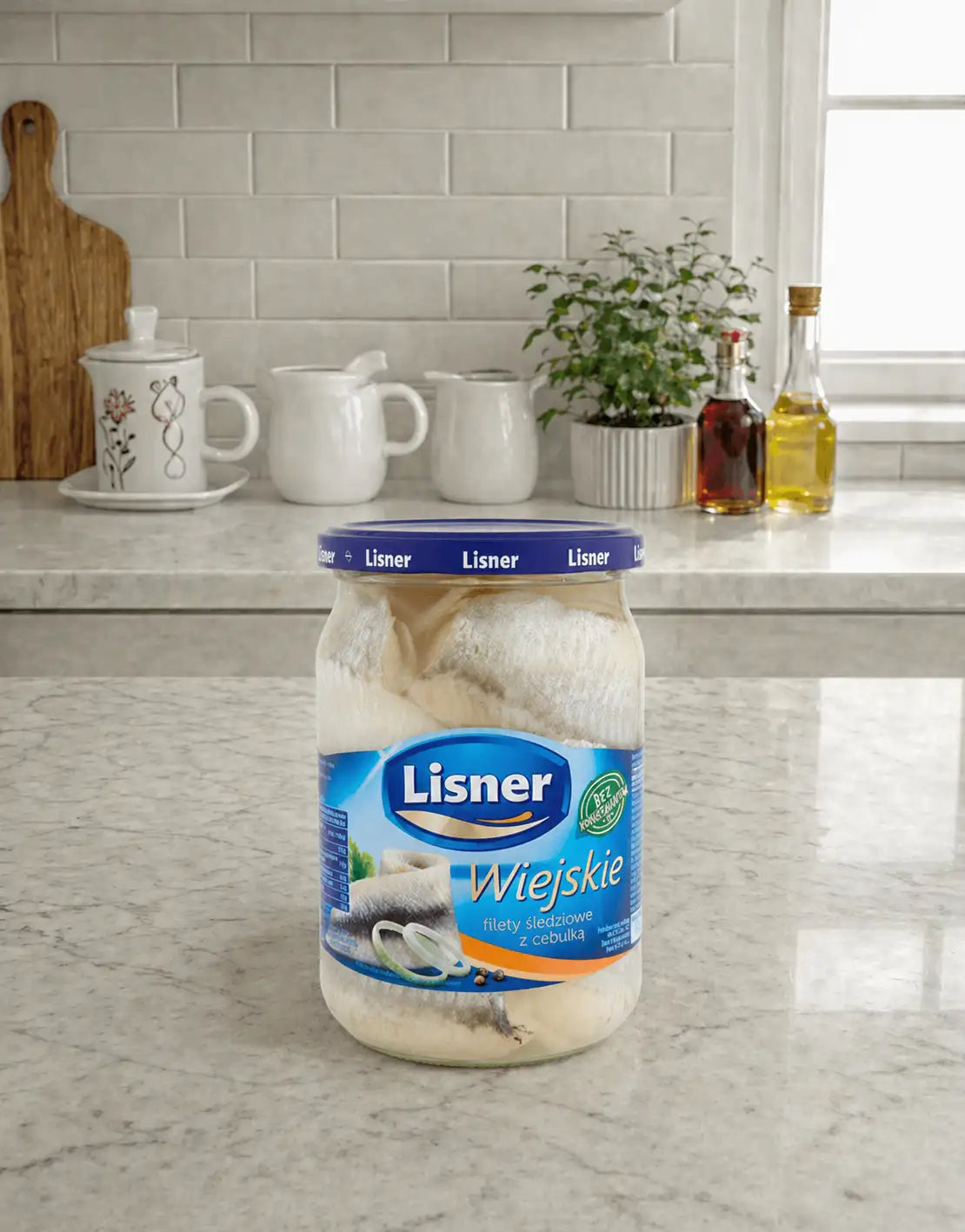 Herring Fillet with Onion Lisner 600g