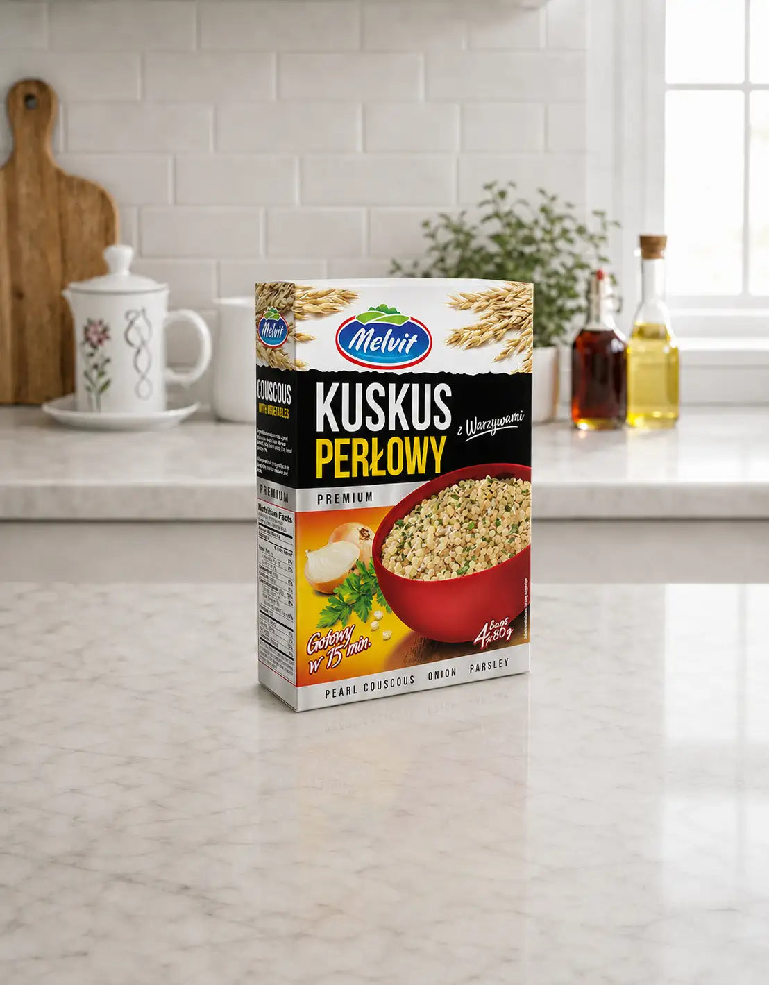Кускус з овочами MELVIT 320 г