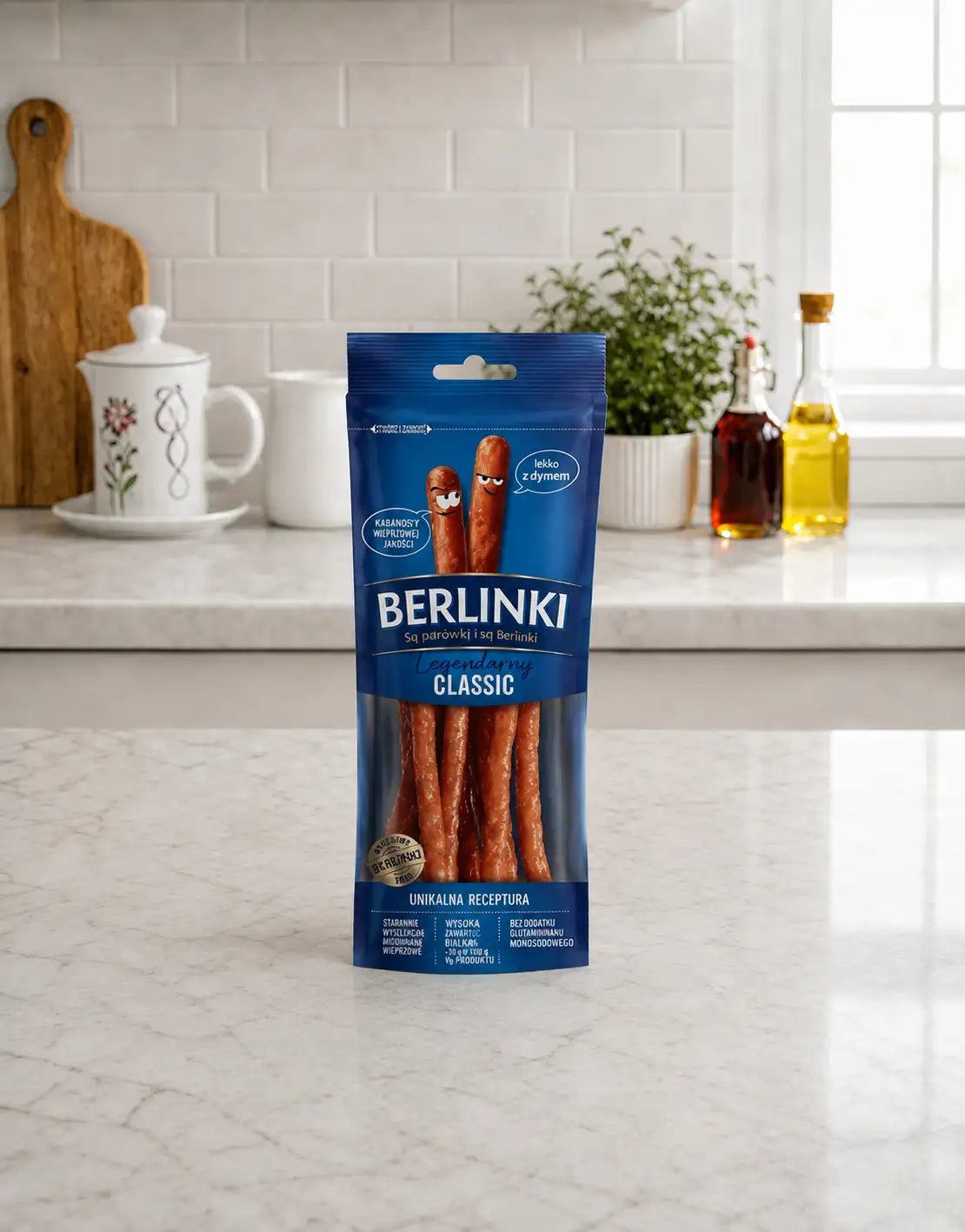 Ковбаски Kабаноси класичні BERLINKI 85г
