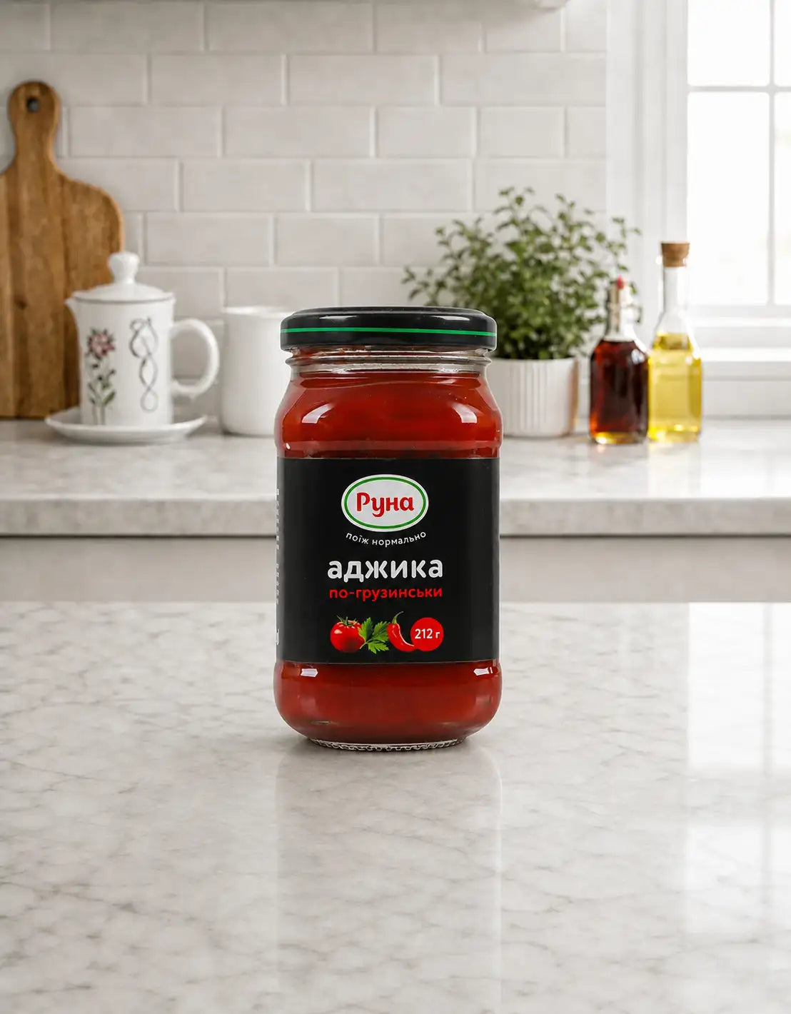 Spicy Sauce "Georgian Adjika" Runa 212g