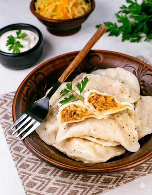 Varenyky with Cabbage: Traditional Ukrainian Vegetarian Comfort Food, Made Easy