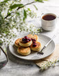 Syrniki with Cherry