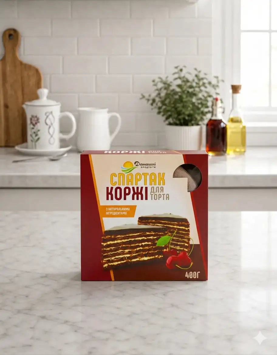 Коржі для торта Spartak 400 г