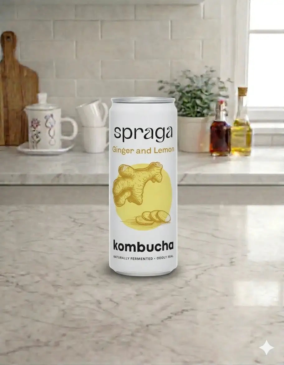 Kombucha Ginger & Lemon Spraga 33ml