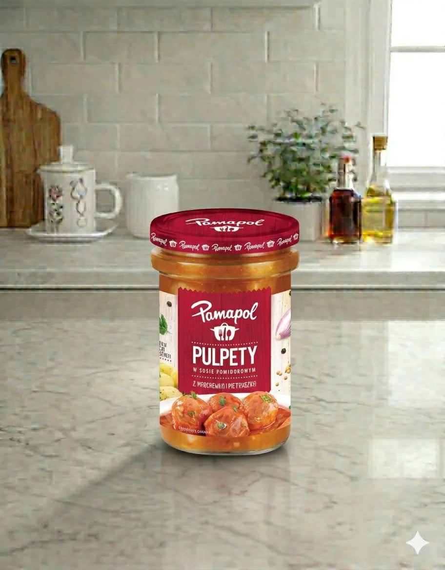 Meatballs in Tomato Sauce with Vegetables PAMAPOL 500g