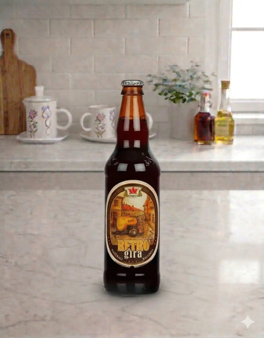 Kvass Retro Gira in Glass Bottle 0.5L