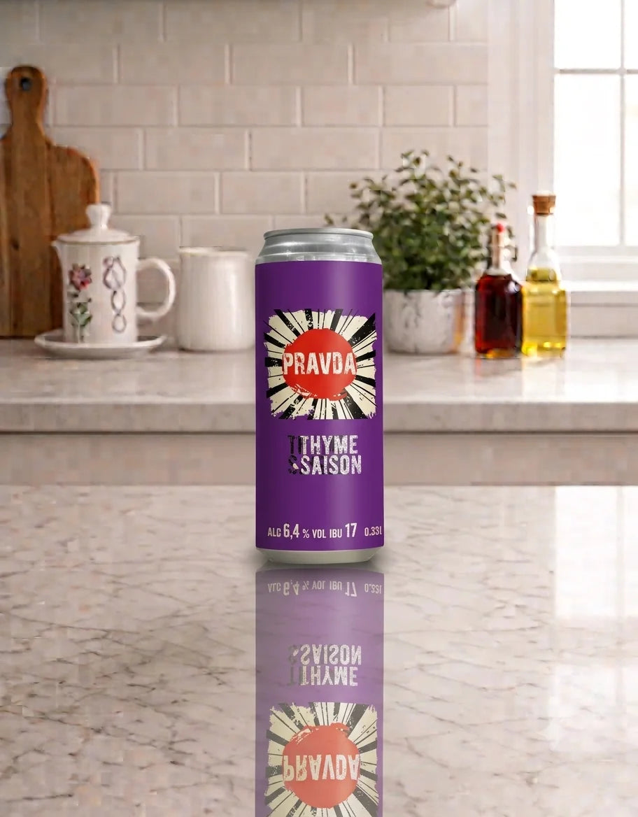 Пиво Pravda "Thyme Saison" 0.33 л