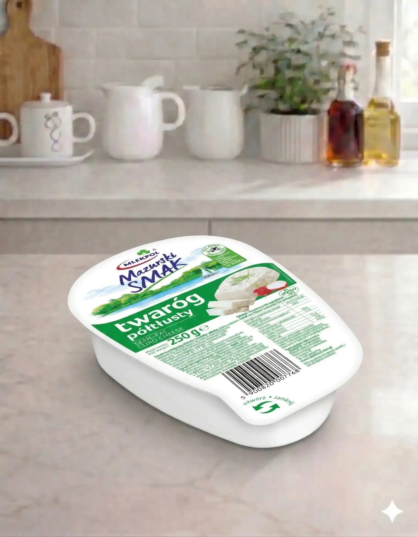 Cottage Cheese Mazurski Smak 15% 250g