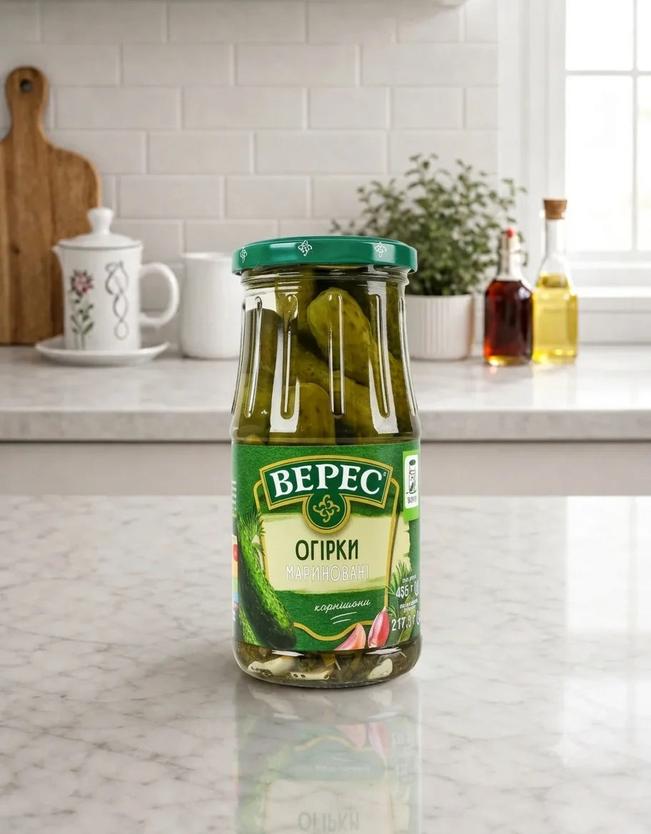 Veres Pickled Gherkins 435g