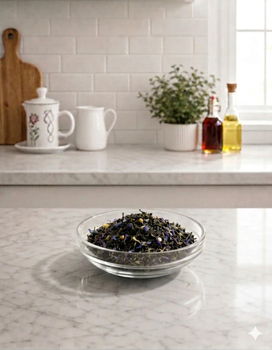 Чорний чай Leveza Earl Grey Blue 200 г