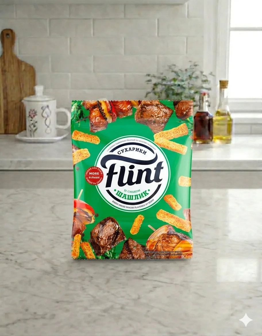 Croutons BBQ flavor Flint 70g