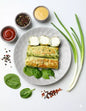 Spinach Crepes with Philadelphia Cream Cheese