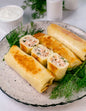 Crepes with Salmon and Cheese
