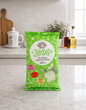 Apple Zephyr Boguslavna 240g package on a marble kitchen counter