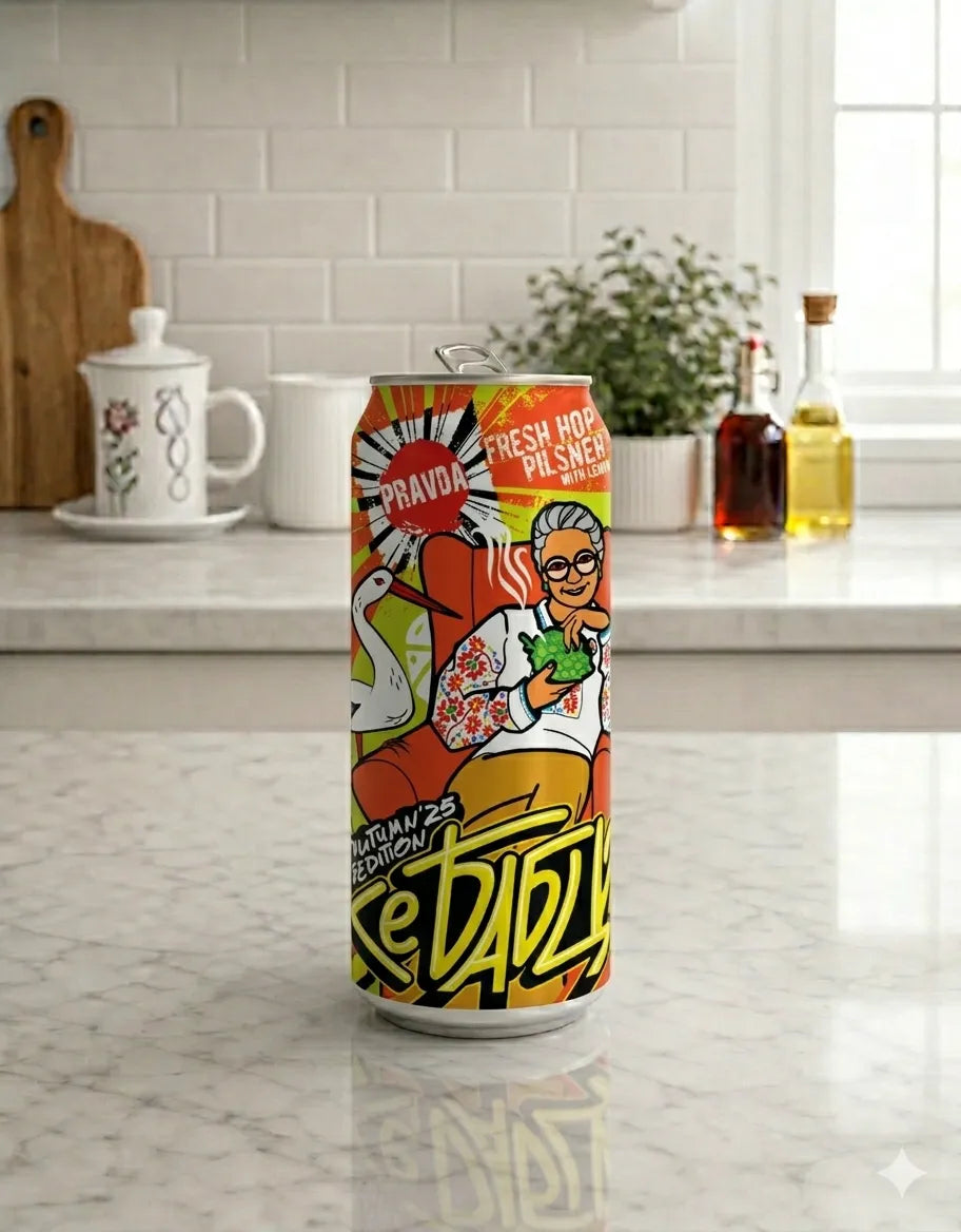 Пиво Pravda keBabtsia Fresh Hop Pilsner 330 мл