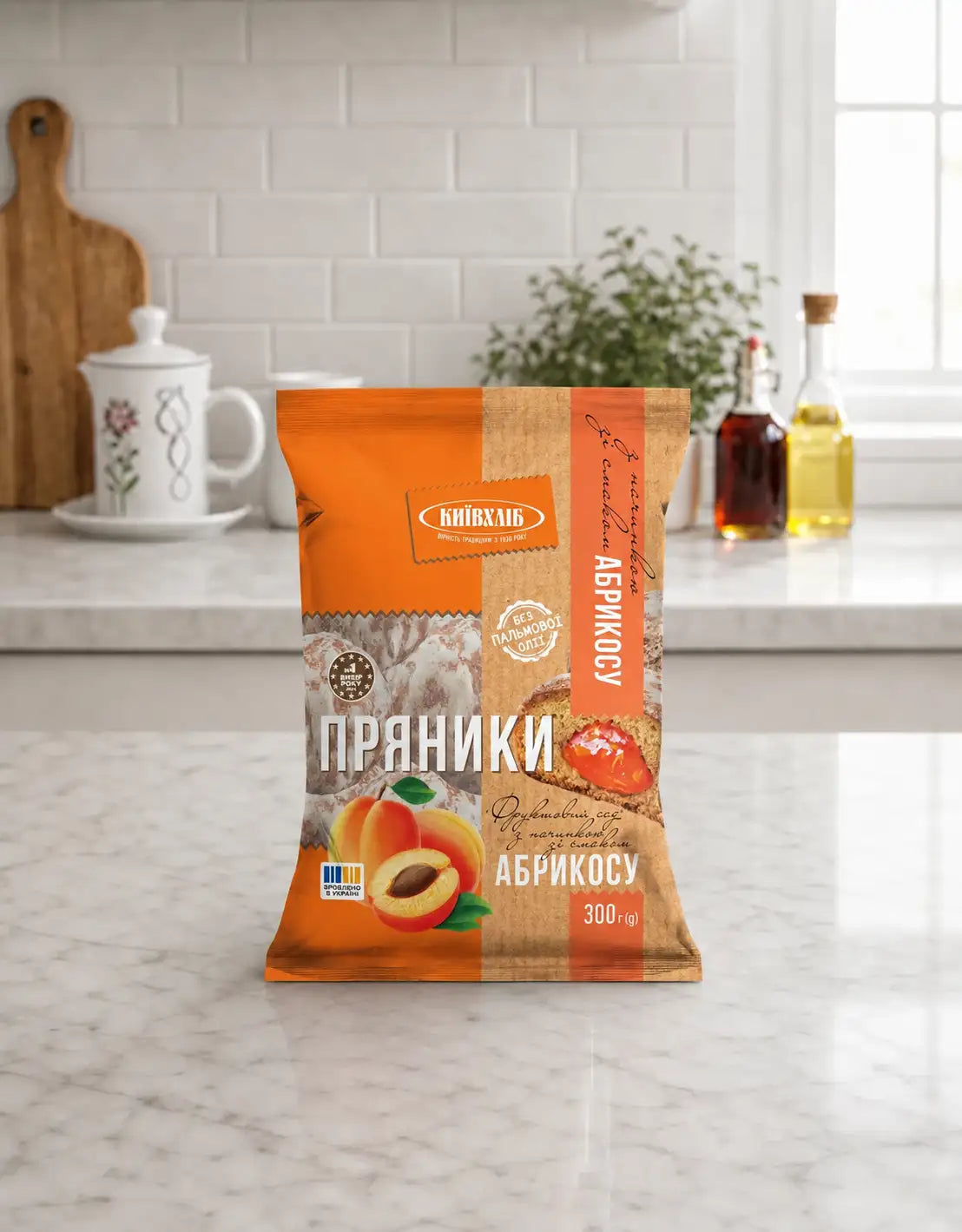 Gingerbread with Apricot Fruit Garden Kyivkhlib 300g