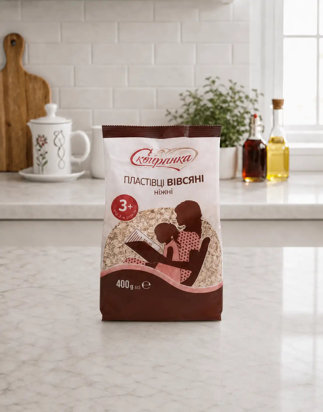 "Nizhni" (Tender) Oat Flakes 400g