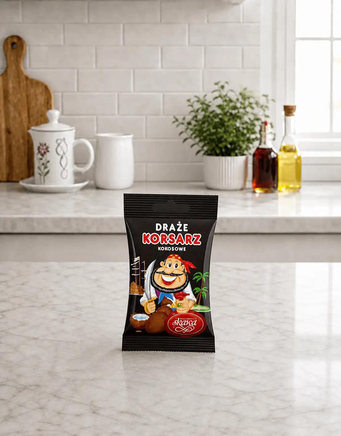 Coconut Dragees in Chocolate Skawa 70g