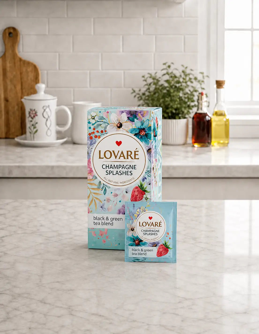 Tea Champagne Splashes Lovare 24 bags 48g