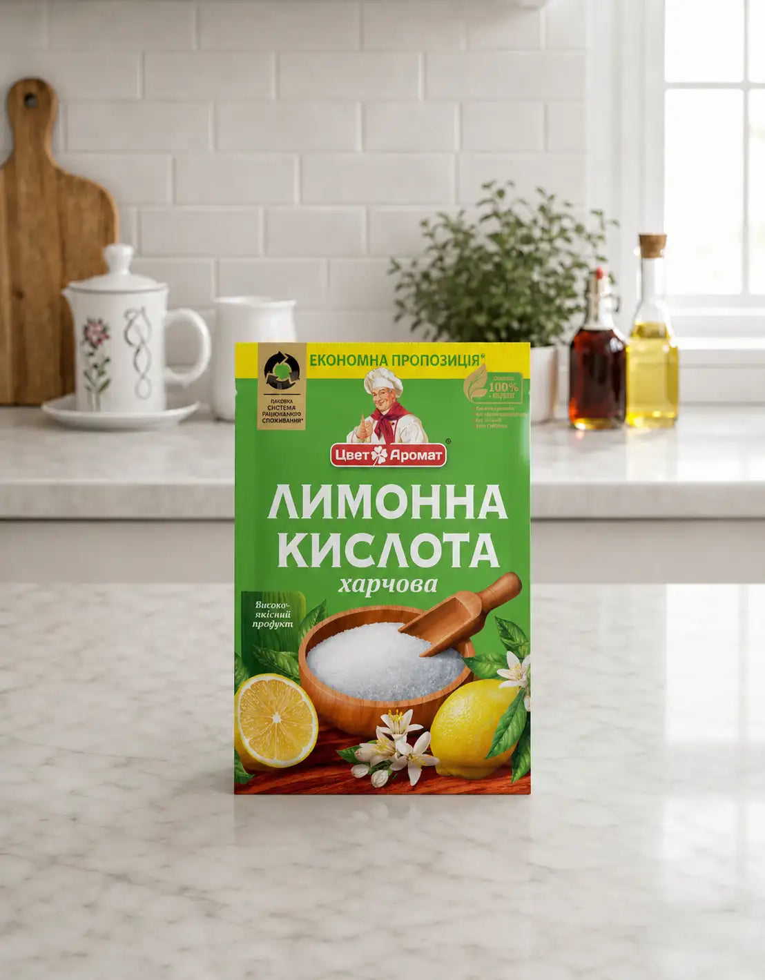 Лимонна кислота Цвіт Аромат 90 г