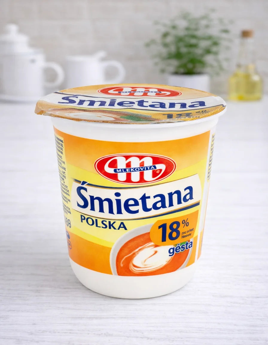 Sour Cream Mlekovita 18% 400g